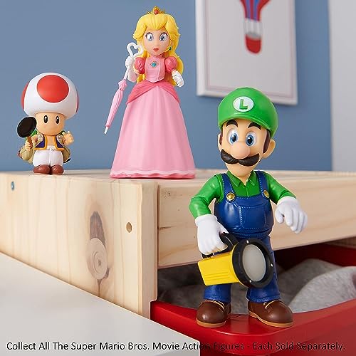 Super Mario Movie 5”/ 12.5cm Peach Action Figure with Umbrella Accessory