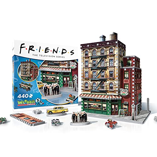 Wrebbit3D | Friends: Central Perk Café (440pc) | 3D Puzzle | Ages 14+