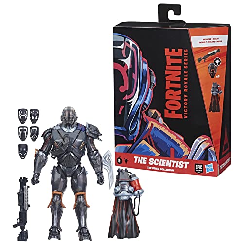 Fortnite Hasbro Victory Royale Series The Scientist Collectible Action Figure with Accessories – Ages 8 and Up, 15 cm