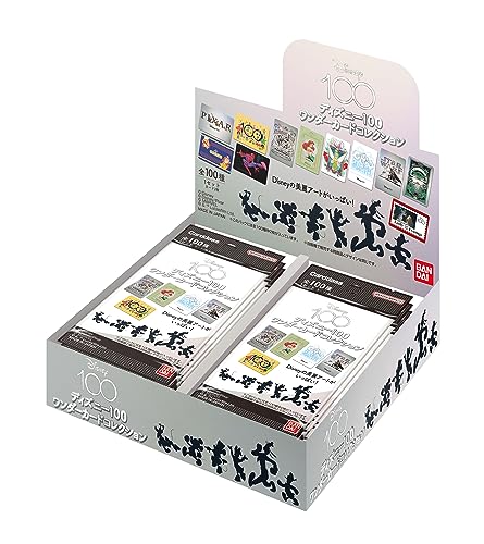 Bandai Disney 100 Wonder Card Collection (Pack Box) 20 Pack