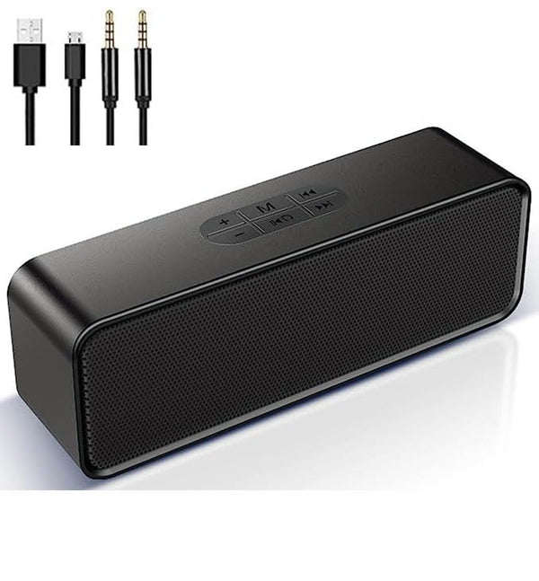 GREI Portable Wireless Speaker Small Bluetooth Speaker ,Bluetooth 5.0 Speaker with 3D Stereo HiFi Bass,1200mAh Battery,Support Bluetooth/U-Disk/AUX audio/TF card,suitable for family/party,travel,etc.