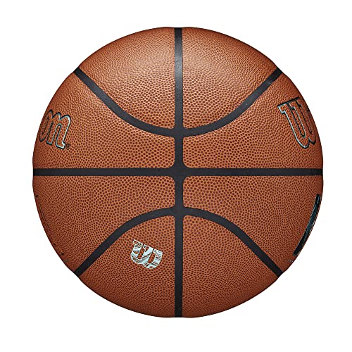 Wilson NBA Forge Plus Eco Indoor/Outdoor Basketball - Size 7-29.5", Brown