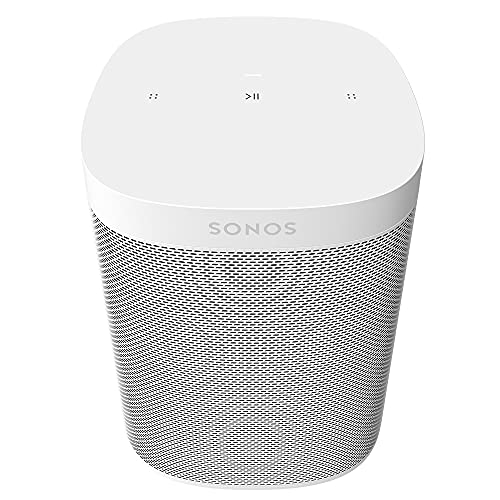 Sonos One SL (White), The powerful microphone-free speaker for music and more