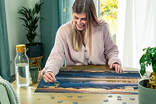 Ravensburger Sunrise Over Lake Matheson New Zealand 1000 Piece Jigsaw Puzzles for Adults & Kids Age 14 Years Up - Nature Puzzle [Amazon Exclusive]