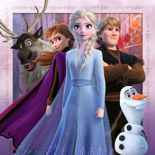 Ravensburger Disney Frozen 2 - 3 x 49 piece Jigsaw Puzzles for Kids Age 5 Years Up