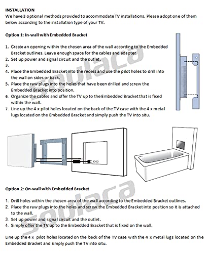 Soulaca 27inch Smart LED Mirror TV for Bathroom,1080P Waterpoof with Wi-Fi and Bluetooth, Integrated with Speaker, 2023 Model