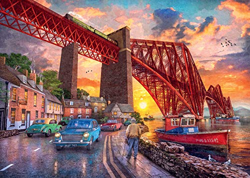 Ravensburger Forth Bridge at Sunset 1000 Piece Jigsaw Puzzle for Adults & Kids Age 12 Years Up