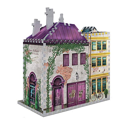 Wrebbit3D | Diagon Alley Collection: Madam Malkins & Florean Fortescues (290pc) | 3D Puzzle | Ages 14+