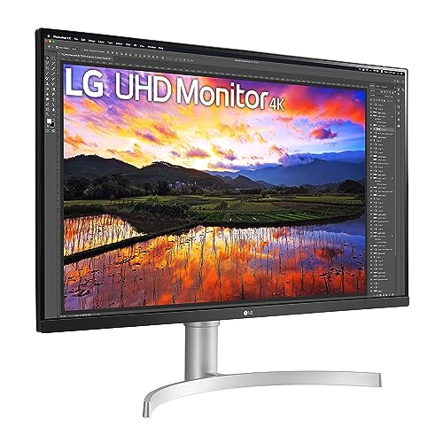 LG UHD Monitor 32UN650P, 32 inch, 4K, 60Hz, 5ms GtG, IPS Display, HDR 10, AMD FreeSync compatible, Smart Energy Saving, Displayport, HDMI, White