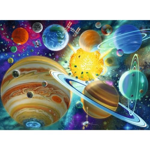 Ravensburger Cosmic Connection 150 Piece Jigsaw Puzzle for Kids Age 7 Years Up