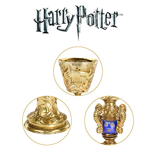 The Noble Collection Harry Potter Dumbledore Cup - Approx 6.7in (17cm) Shining Goblet Replica - Officially Licensed Harry Potter Film Set Movie Props Gifts