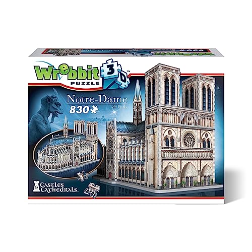 Wrebbit3D | Notre-Dame de Paris (830pc) | Puzzle | Ages 12+