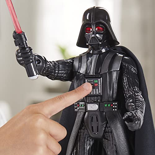 Star Wars Galactic Action Darth Vader Interactive Electronic 30-cm-scale Action Figure, Toys Children Aged 4 and Up