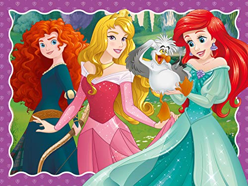 Ravensburger Disney Princess - 4 in Box (12, 16, 20, 24 Piece) Jigsaw Puzzles for Kids Age 3 Years Up