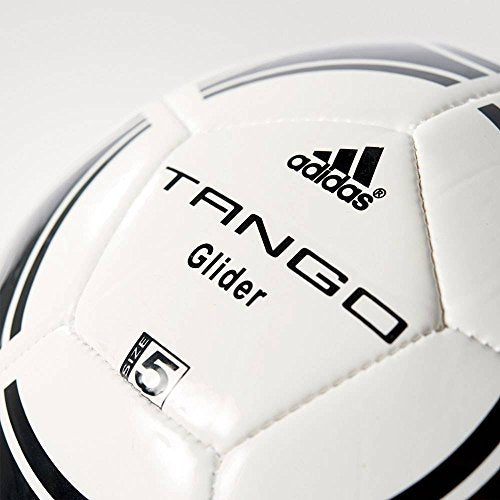 Adidas TANGO Glider Training Football Ball, White/Black, 5