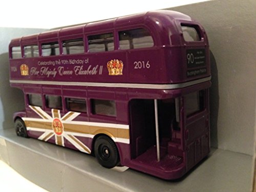 Corgi CC82326 The 90th Birthday of HM Queen Elizabeth II Commemorative Die-Cast Souvenir Classic Routemaster Model