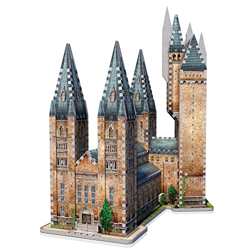 Wrebbit3D | Harry Potter: Hogwarts Astronomy Tower (875pc) | 3D Puzzle | Ages 14+