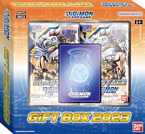 BANDAI | Digimon Card Game: Gift Box 2023 (GB03) | Trading Card Game | Ages 6+ | 1+ Players