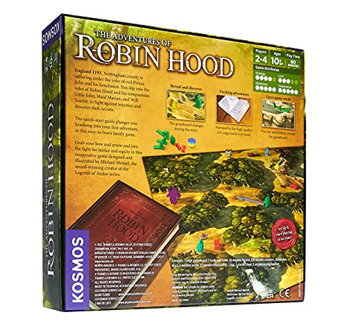 Thames & Kosmos | 680565 | The Adventures of Robin Hood | Family Board Game | Michael Menzel | Ages 10+