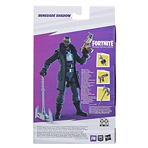 Hasbro Fortnite Victory Royale Series Renegade Shadow Collectible Action Figure with Accessories, 15 cm, Multicolor (F5713)