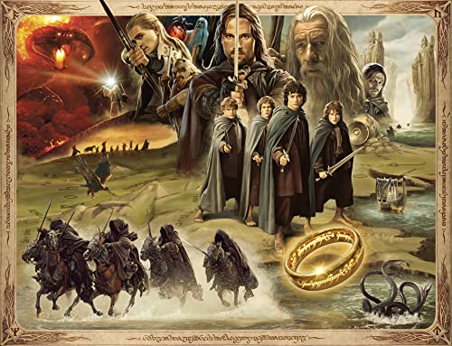 Ravensburger Lord of the Rings Jigsaw Puzzles for Adults and Kids Age 12 Years Up - 2000 Pieces - The Fellowship of the Ring