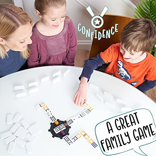 Jaques of London Mexican Train Dominoes Game | Dominoes Set For Children & Adults | Family Dominoes Games | Since 1795