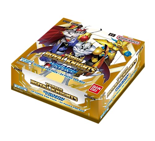 Bandai | Digimon Card Game: Versus Royal Knights - Booster Display (BT13) | Trading Card Game | Ages 6+ | 2 Players | 20-30 Minutes Playing Time