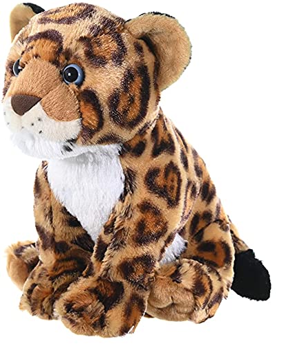 Wild Republic 19353 Jaguar Cub Plush Soft, Cuddlekins Cuddly Toys, Gifts for Kids 30 cm,Blue