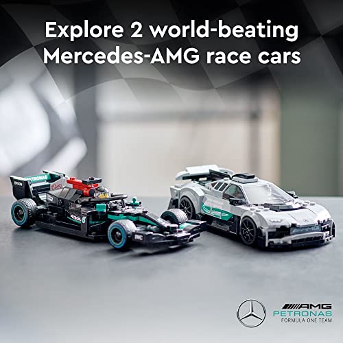 LEGO 76909 Mercedes-AMG F1 W12 E Performance & Mercedes-AMG Project One