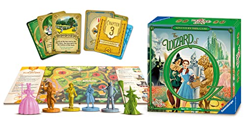 Ravensburger The Wizard of Oz Adventure Book - Family Strategy Board Games for Kids and Adults Age 10 Years Up - 1 to 4 Players