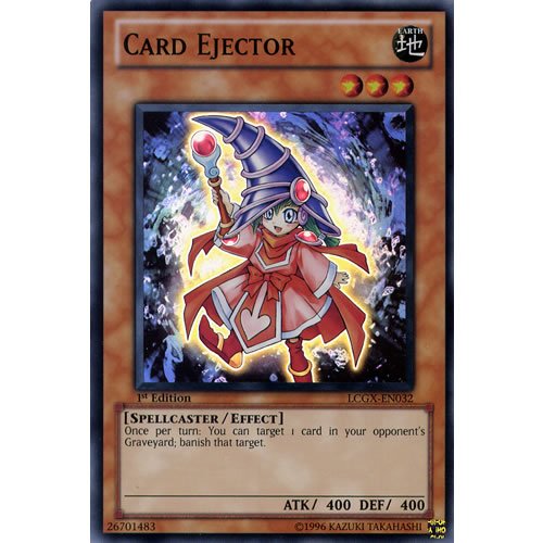 YuGiOh LCGX-EN032 Unlimited Ed Card Ejector Super Rare Card - ( Legendary Collection 2 Single Card )