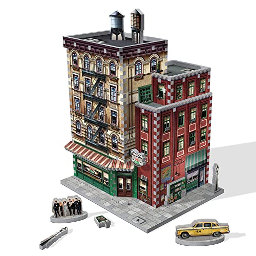 Wrebbit3D | Friends: Central Perk Café (440pc) | 3D Puzzle | Ages 14+