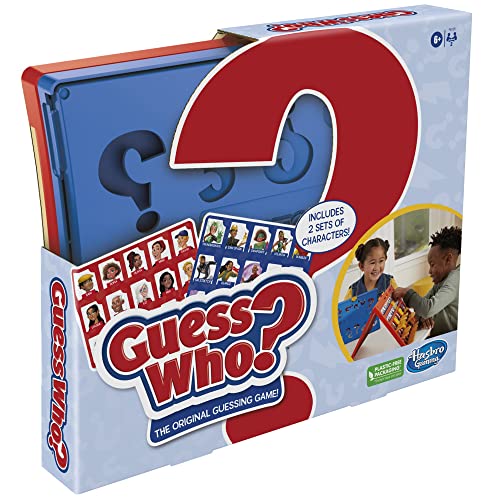 Guess Who? Original Guessing Game, Board Game for Children Aged 6 and Up for 2 Players