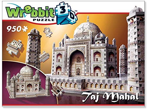 Wrebbit3D | Taj Mahal (950pc) | 3D Puzzle | Ages 8+