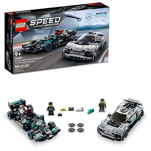 LEGO 76909 Mercedes-AMG F1 W12 E Performance & Mercedes-AMG Project One