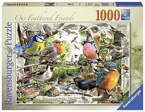 Ravensburger Our Feathered Friends 1000 Piece Jigsaw Puzzle for Adults & for Kids Age 12 Years Up