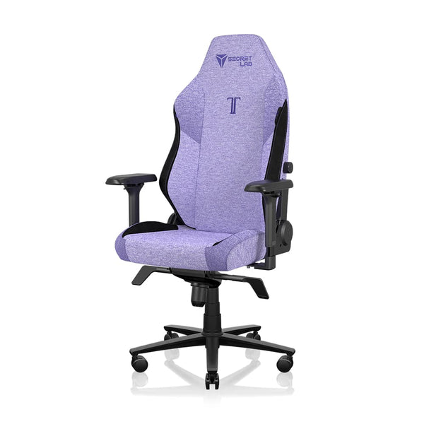 Secretlab TITAN Evo 2022 Soda Purple Gaming Chair - Reclining - Ergonomic & Heavy Duty Computer Chair with 4D Armrest - Magnetic Head Pillow & Lumbar Support - Big and Tall - Purple - Fabric