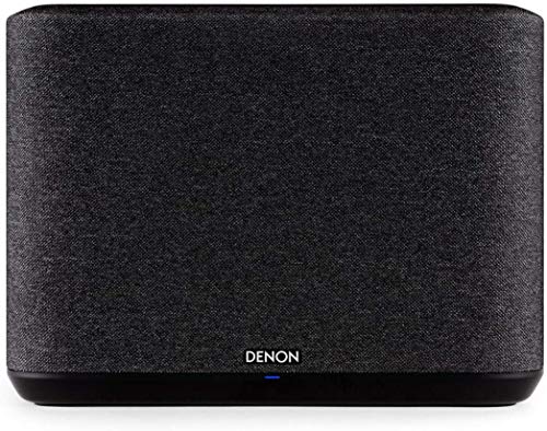 Denon Home 250 Wireless Speaker, Smart Speaker with Bluetooth, WiFi, Works With AirPlay 2, Google Assistant / Siri / Features Alexa Built-In, HEOS Built-in for Multiroom - Black