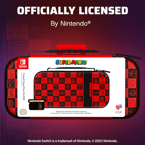 Travel Case Plus Nintendo Switch GLOW - Super Icons