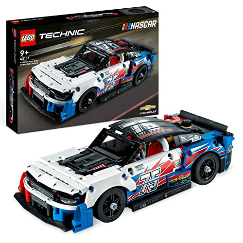 LEGO 42153 Technic NASCAR Next Gen Chevrolet Camaro ZL1 Model Car Building Kit, Toy Racing Vehicle, Collectible Motorsport Construction Set