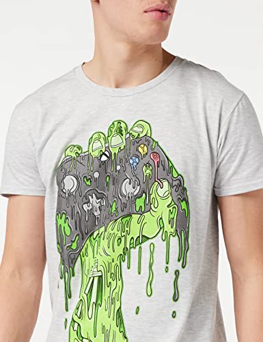 Xbox Zombie Hand T-Shirt, Adults, Grey, Official Merchandise