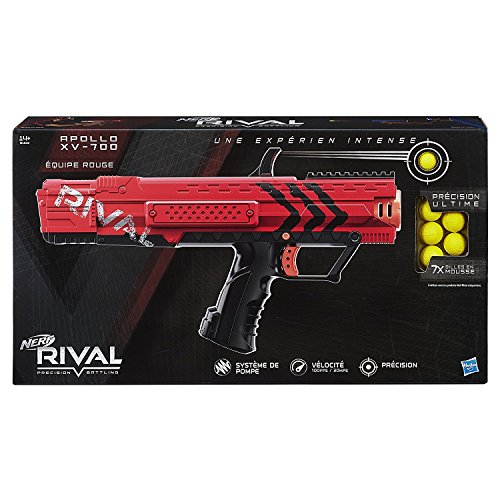 Nerf – B1618 Shooting Games – Rival – Apollo XV 700 – Red