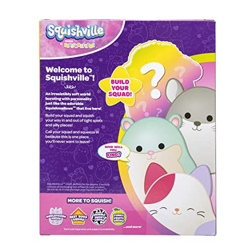 Squishville SQM - Plush 4 Pack 2" Squishmallows 4 Pack(Best Buds Squad)