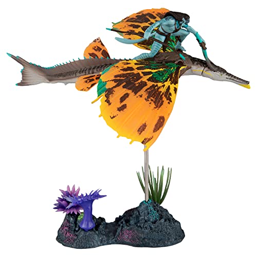 McFarlane Toys, Disney Avatar, World of Pandora Skimwing and Tonowari Avatar Movie Action Figure Set, Disney Toys Collectible Figure – Ages 8+