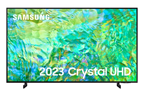 Samsung 43 Inch CU8000 4K UHD Smart TV (2023) - 4K HDR TV With Alexa Built-In & Gaming Hub, Dynamic Crystal Colour, Object Tracking Sound & HDR Powered By HDR10+, Video Call Apps