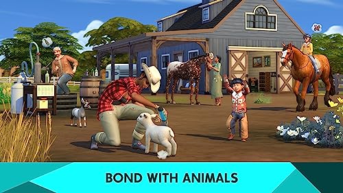 The Sims 4 Horse Ranch (EP14) PC/Mac | Code In A box | VideoGame | English