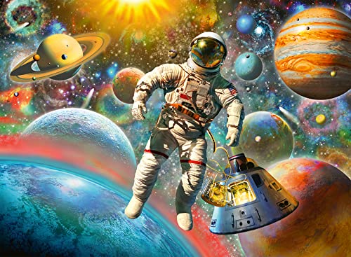 Ravensburger Space Jigsaw Puzzles For Kids Age 6 Years - 2X 100 Pieces XXL [Amazon Exclusive]