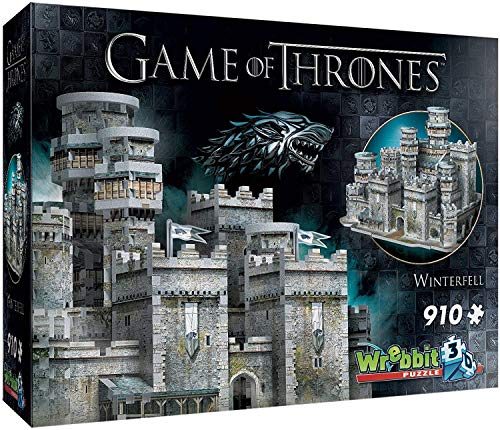 Wrebbit3D | Game of Thrones: Winterfell (910pc) | 3D Puzzle | Ages 14+