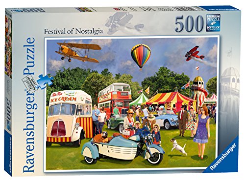 Ravensburger Festival of Nostalgia 500 Piece Jigsaw Puzzle for Adults & for Kids Age 10 and Up