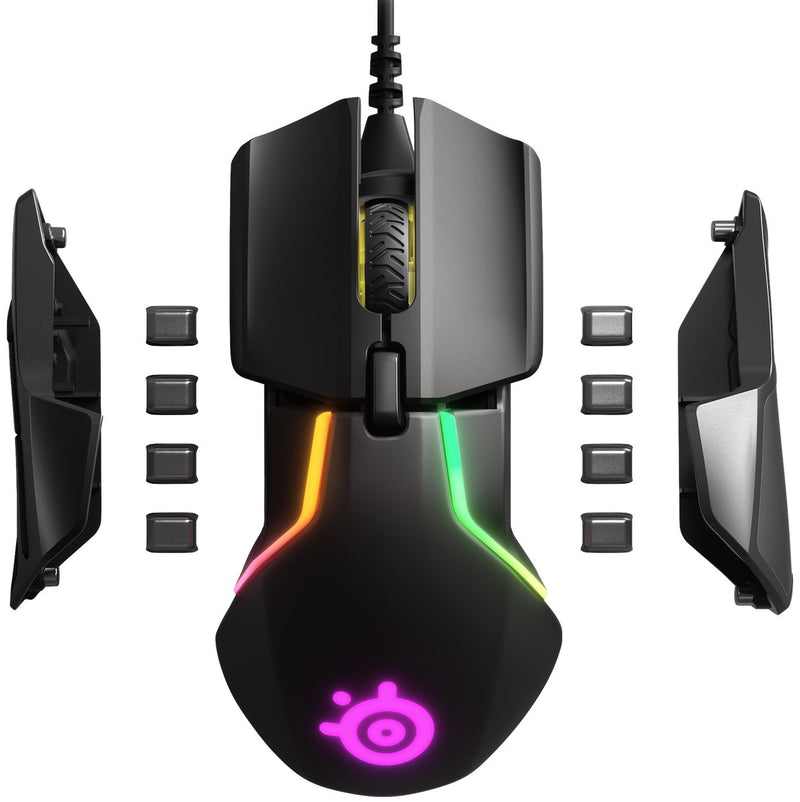 SteelSeries Rival 600 - Gaming Mouse - 12,000 CPI TrueMove3+ Dual Optical Sensor - 0.05 Lift-off Distance - Weight System, Black